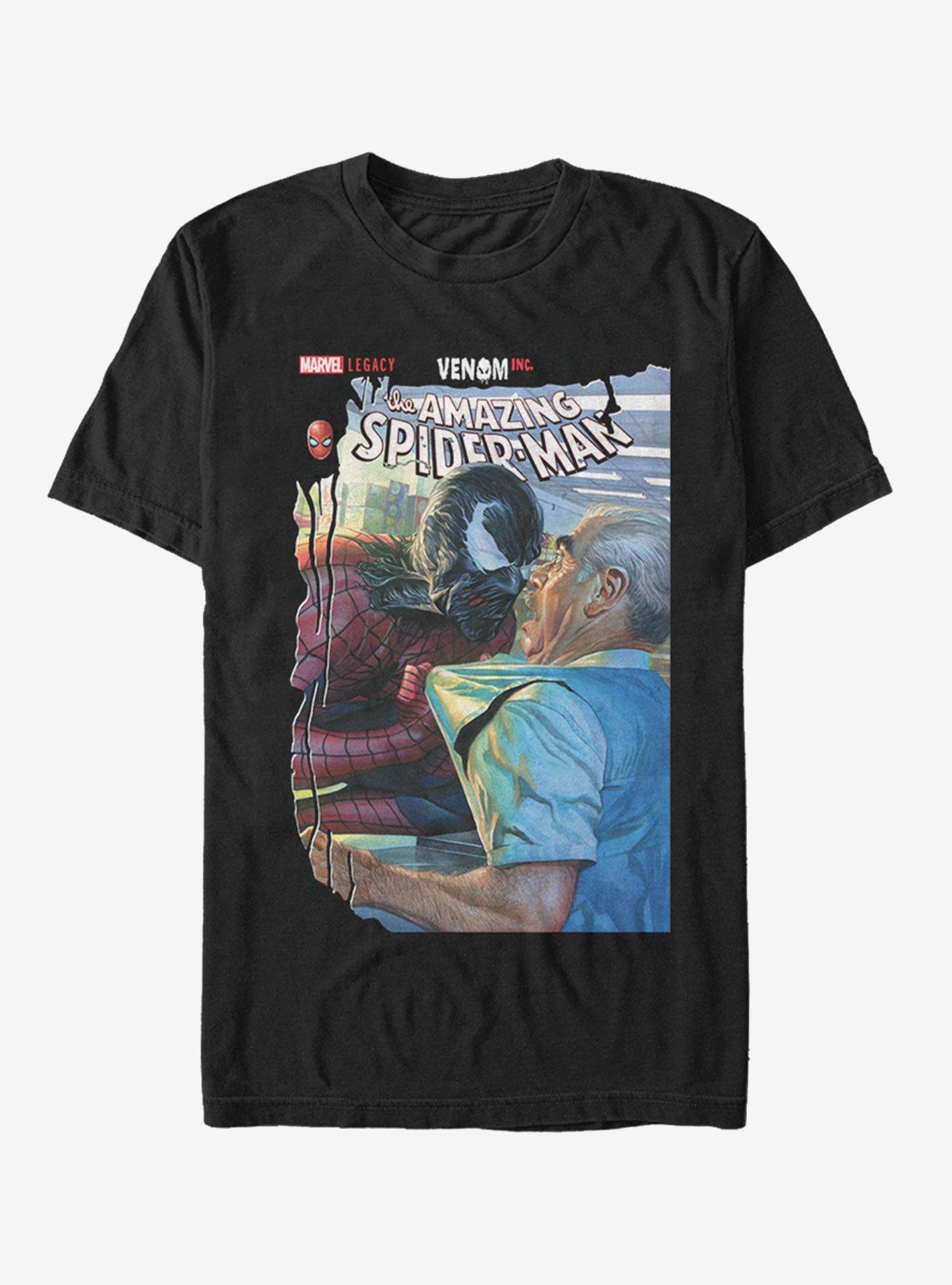 Marvel Spider-Man SpiderVenom T-Shirt, BLACK, hi-res