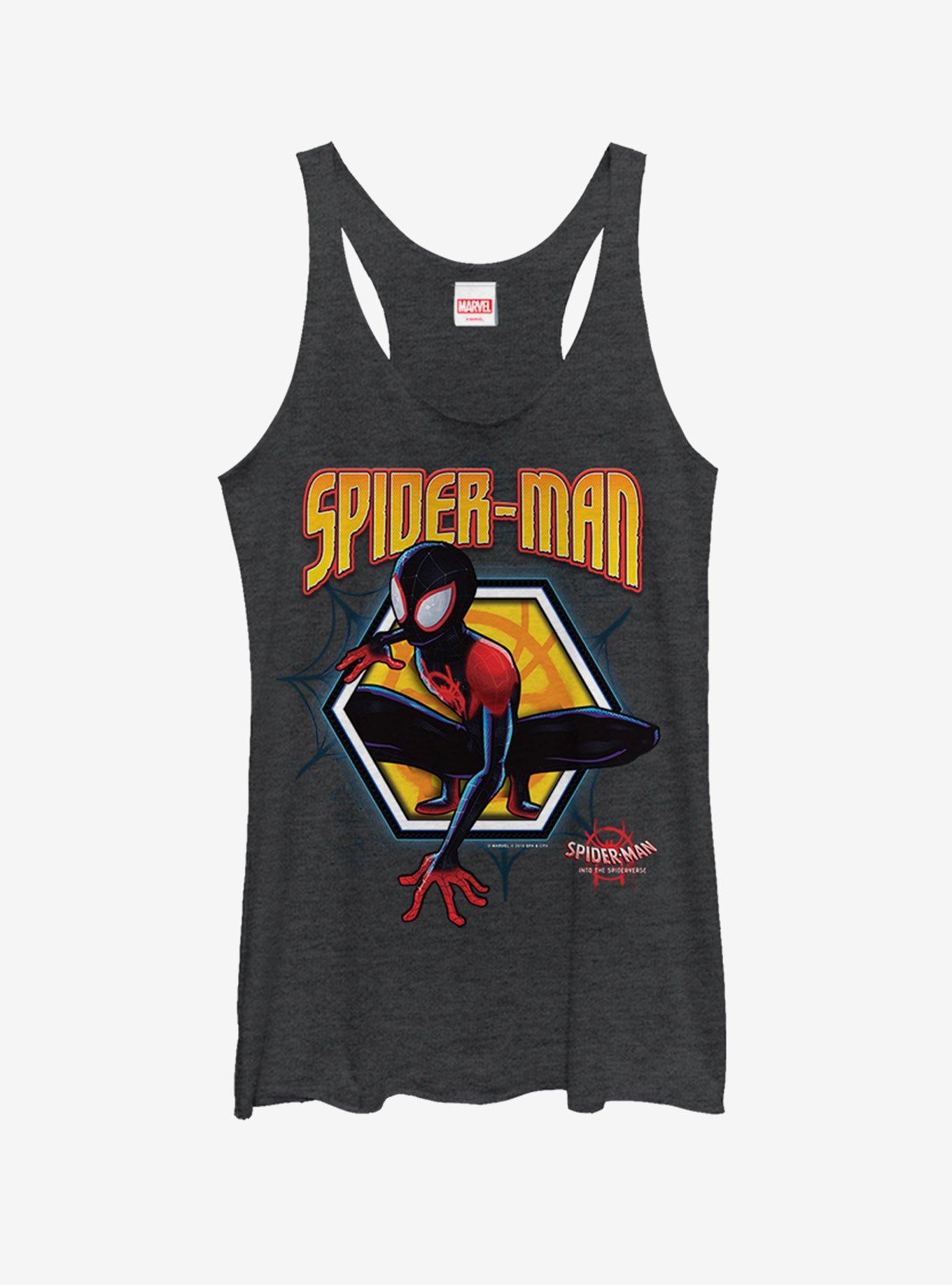 Marvel Spider-Man Spider-Verse Golden Miles Girls Tank