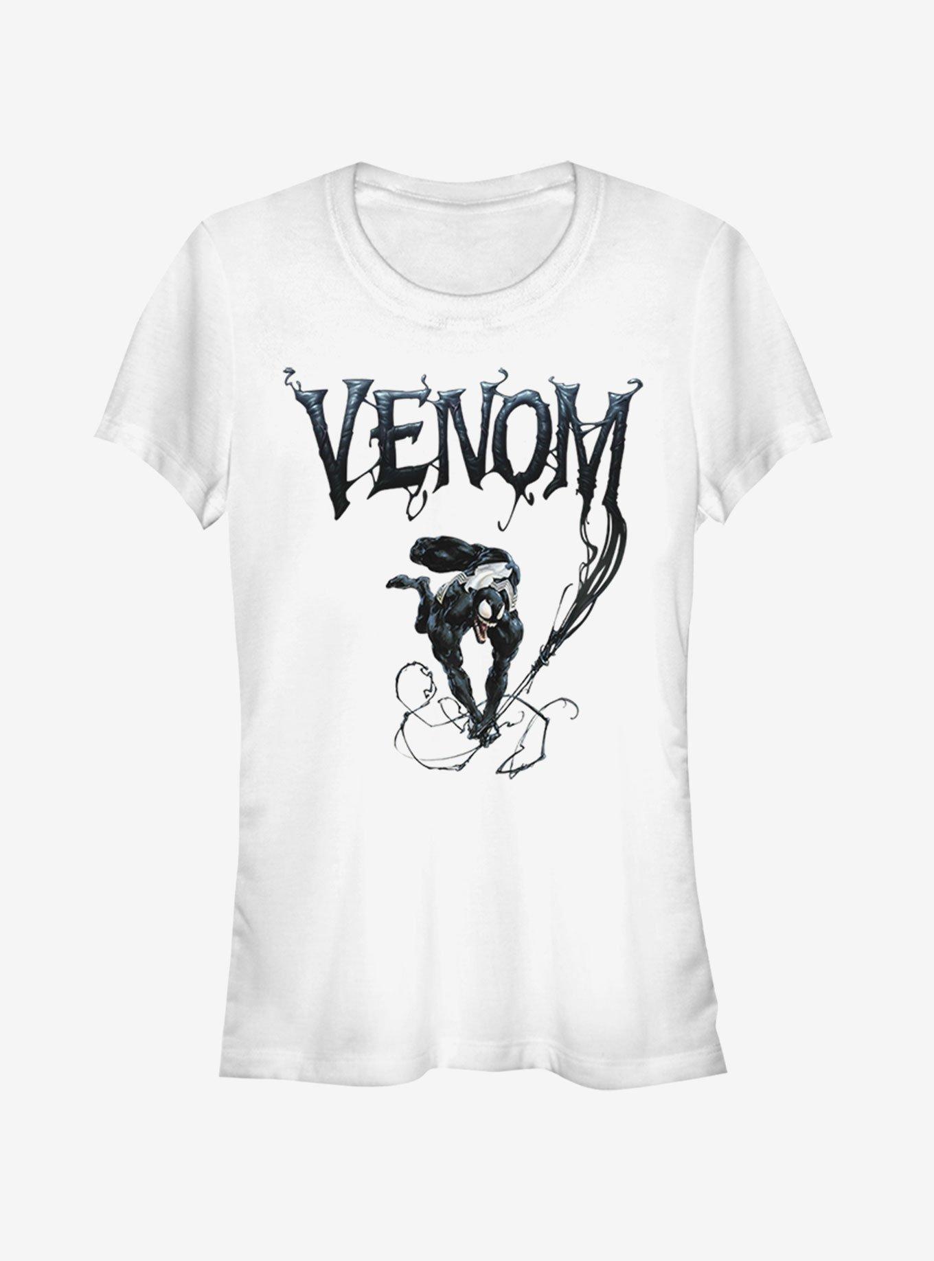 Marvel Venom Symbiote Title Womens T-Shirt, , hi-res