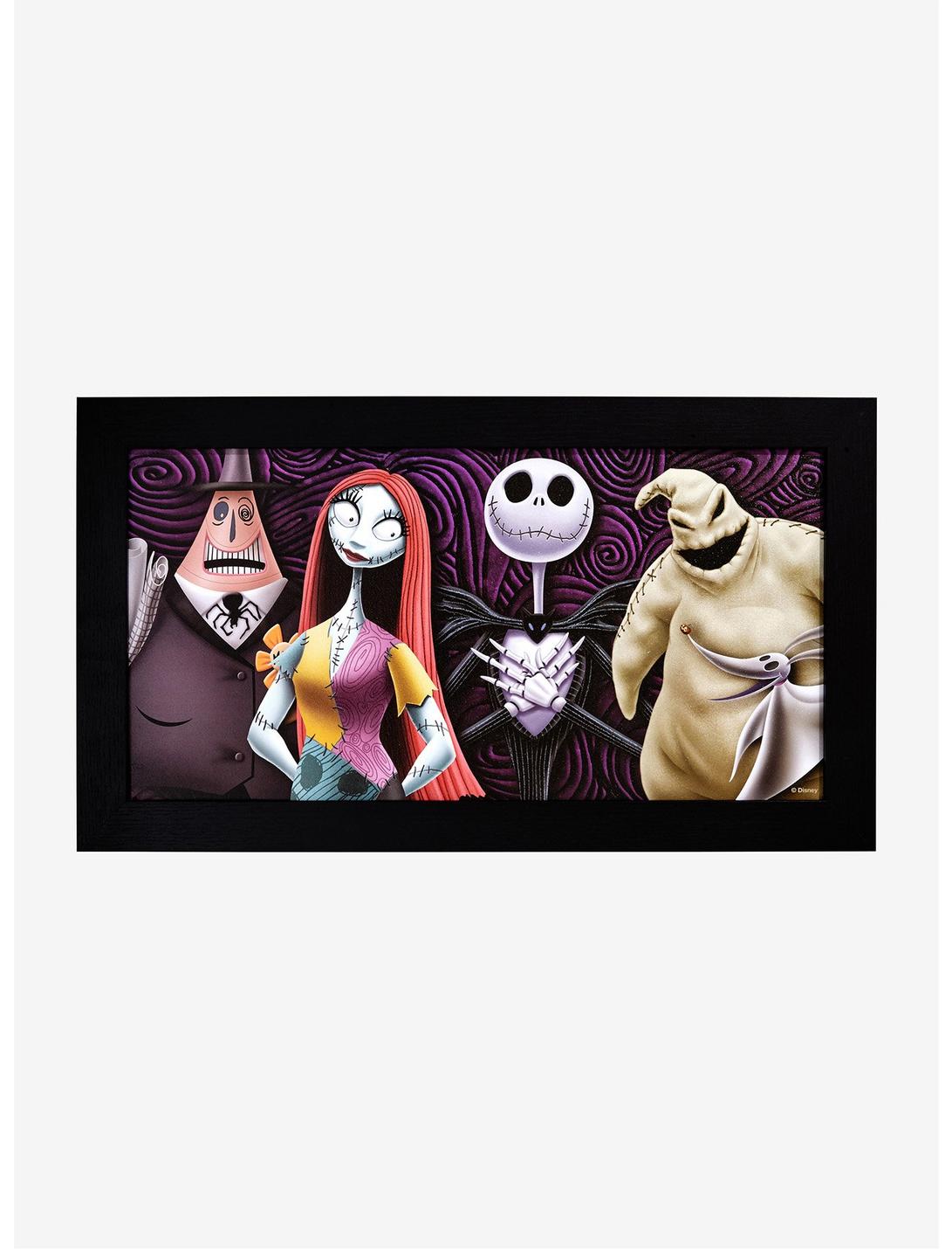 The Nightmare Before Christmas Group Wood Wall Art, , hi-res