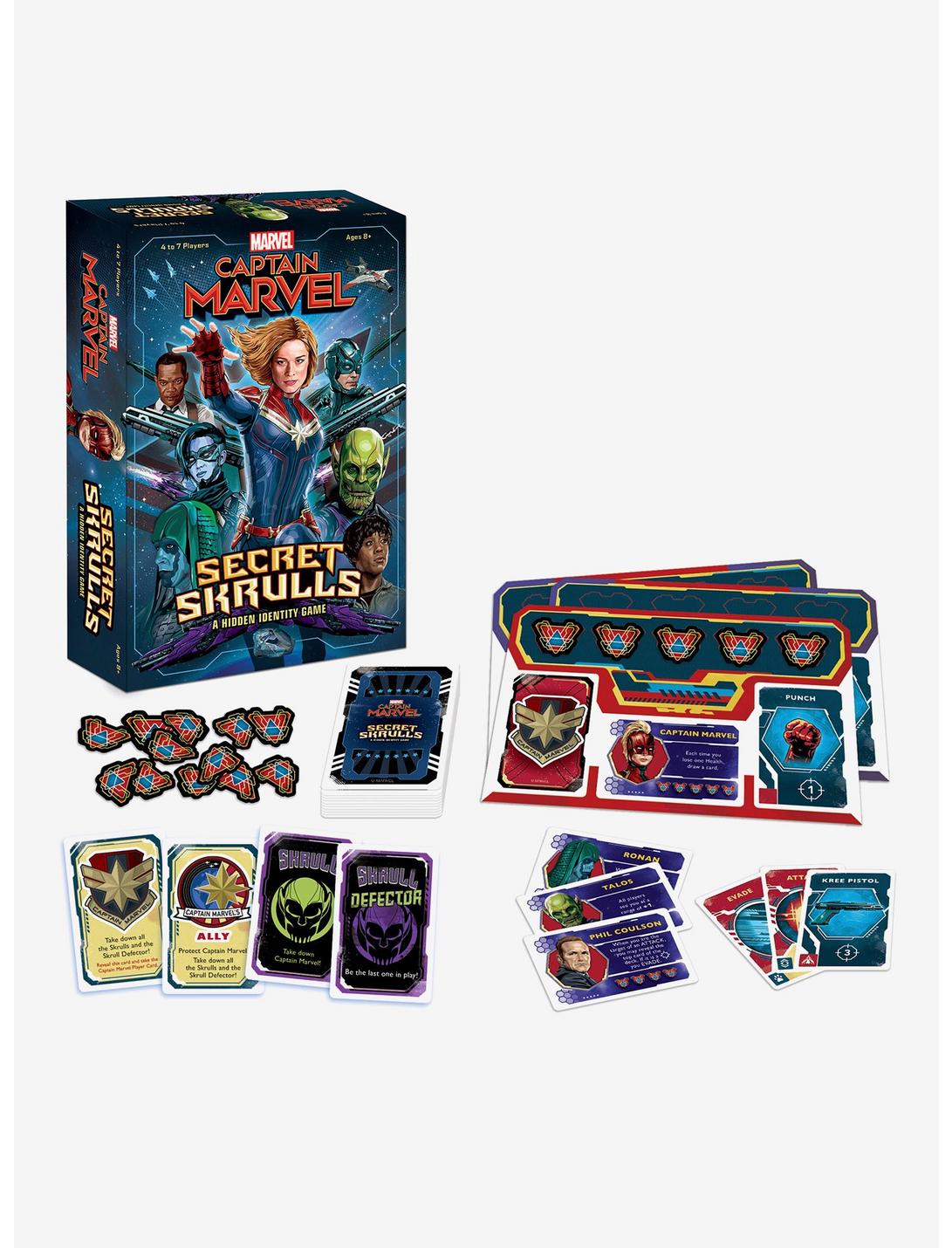Marvel Captain Marvel Secret Skrulls: A Hidden Identity Board Game, , hi-res