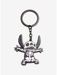 Disney Lilo & Stitch Skeleton Enamel Key Chain, , hi-res