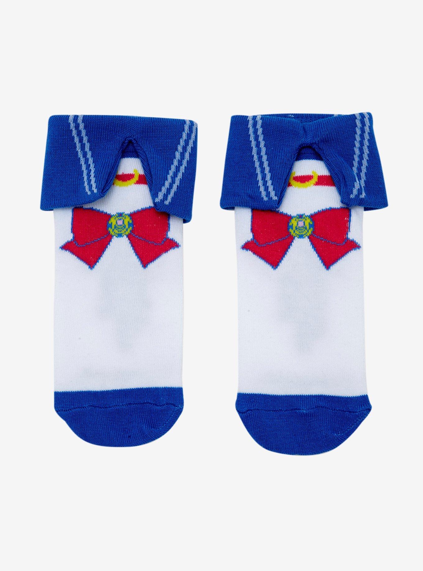 Sailor Moon Folded Collar Ankle Socks, , hi-res