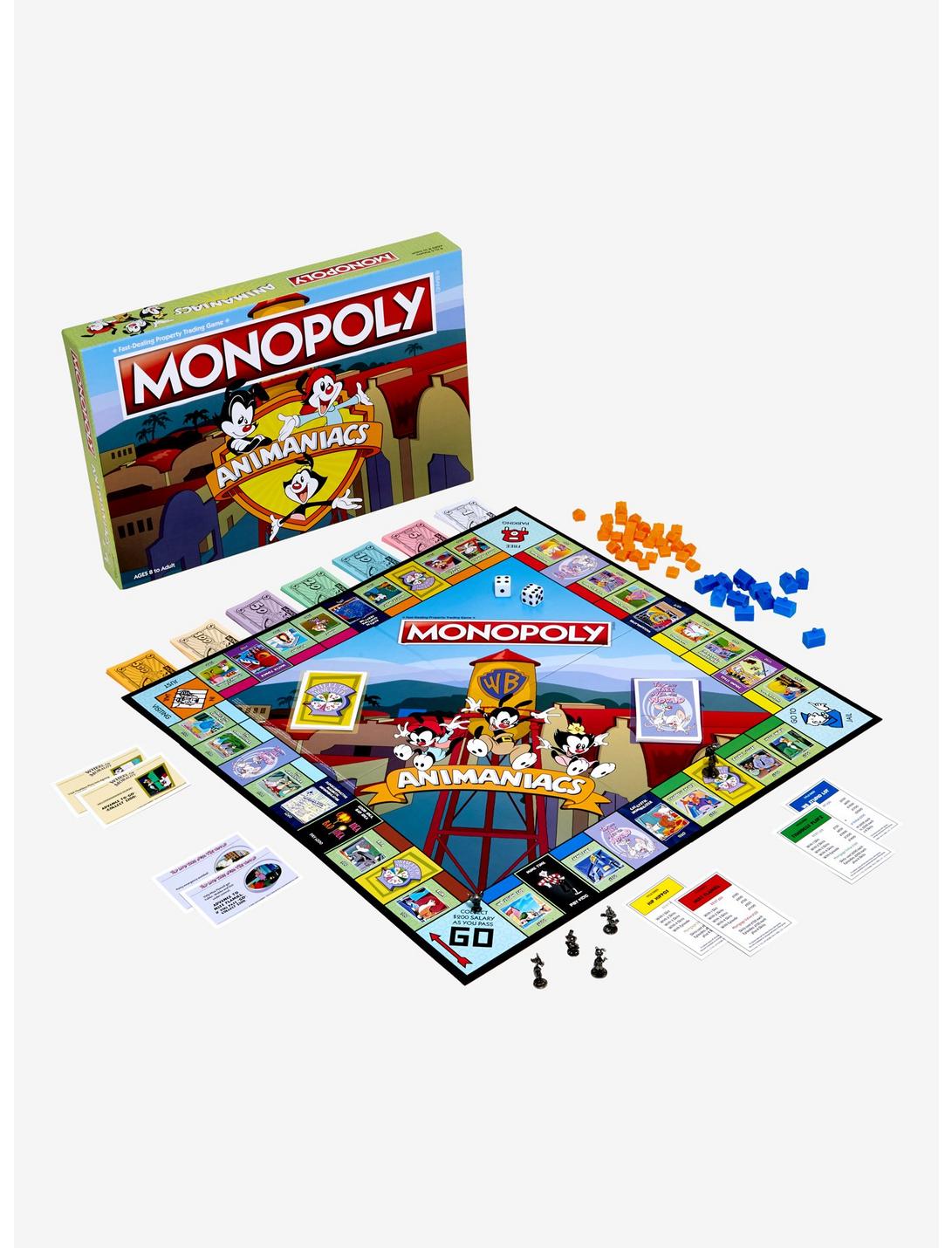 Animaniacs Edition Monopoly Board Game, , hi-res