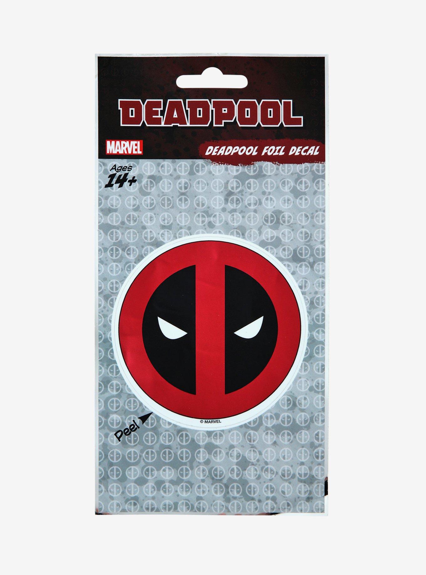 Marvel Deadpool Logo Foil Decal, , hi-res