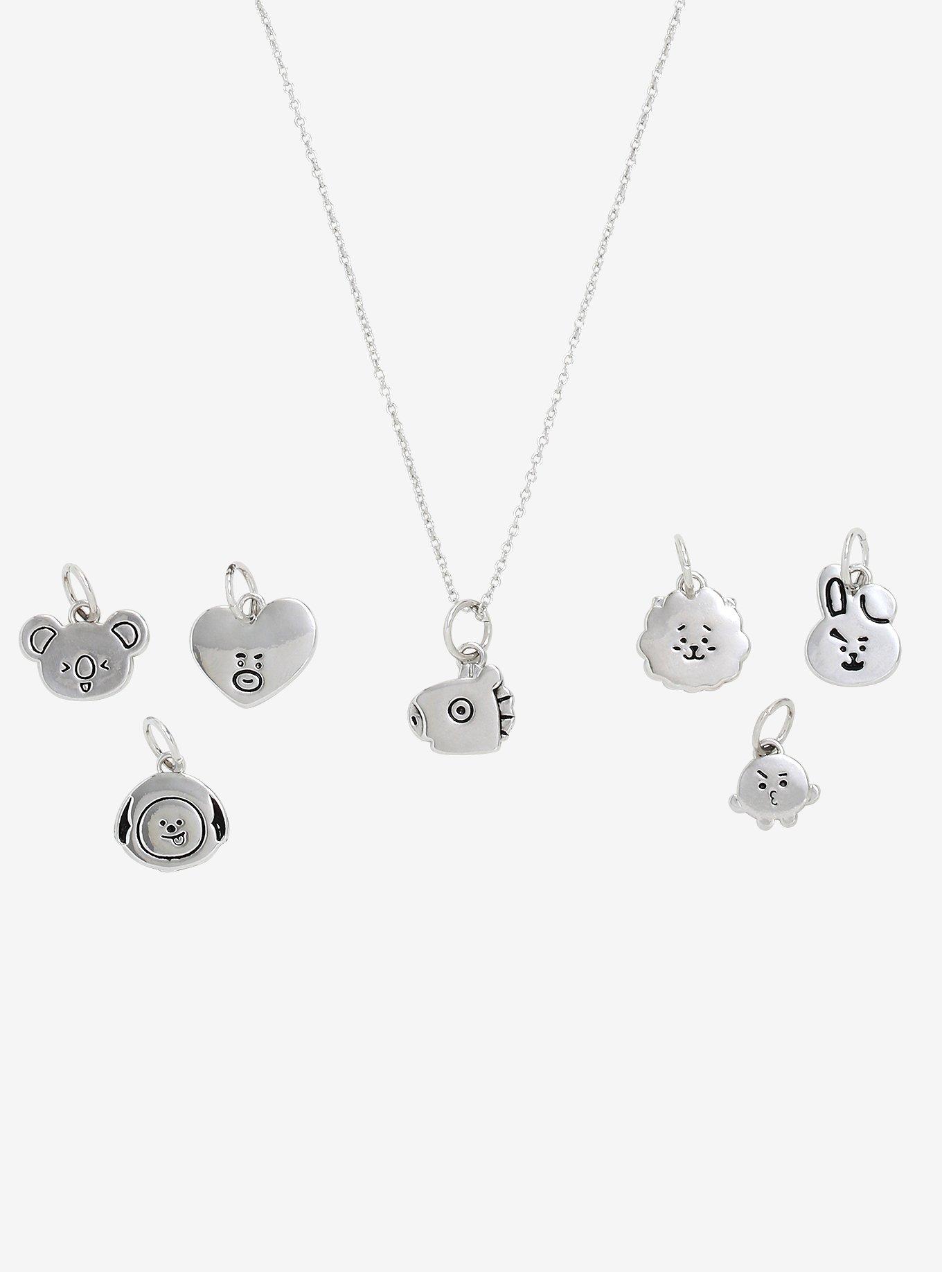 BT21 Interchangeable Charm Necklace, , hi-res