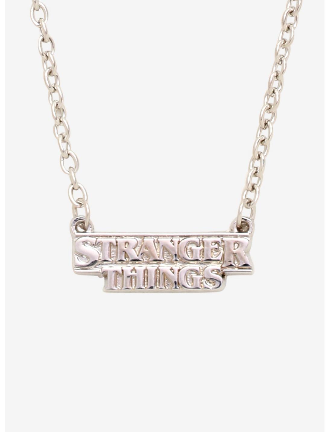 Loungefly Stranger Things Logo Necklace, , hi-res