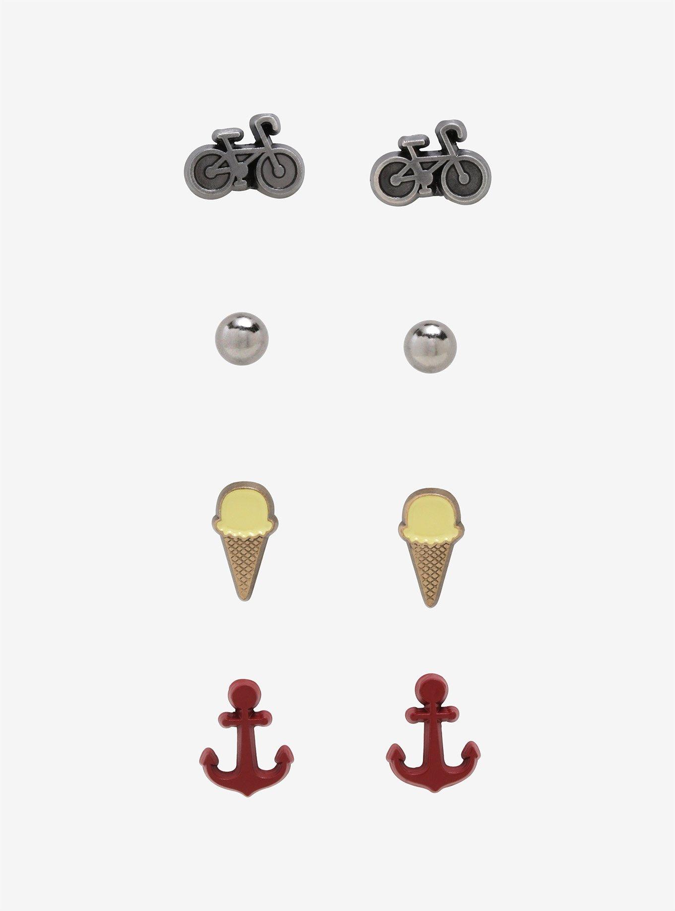 Loungefly Stranger Things Scoops Ahoy Earring Set, , hi-res