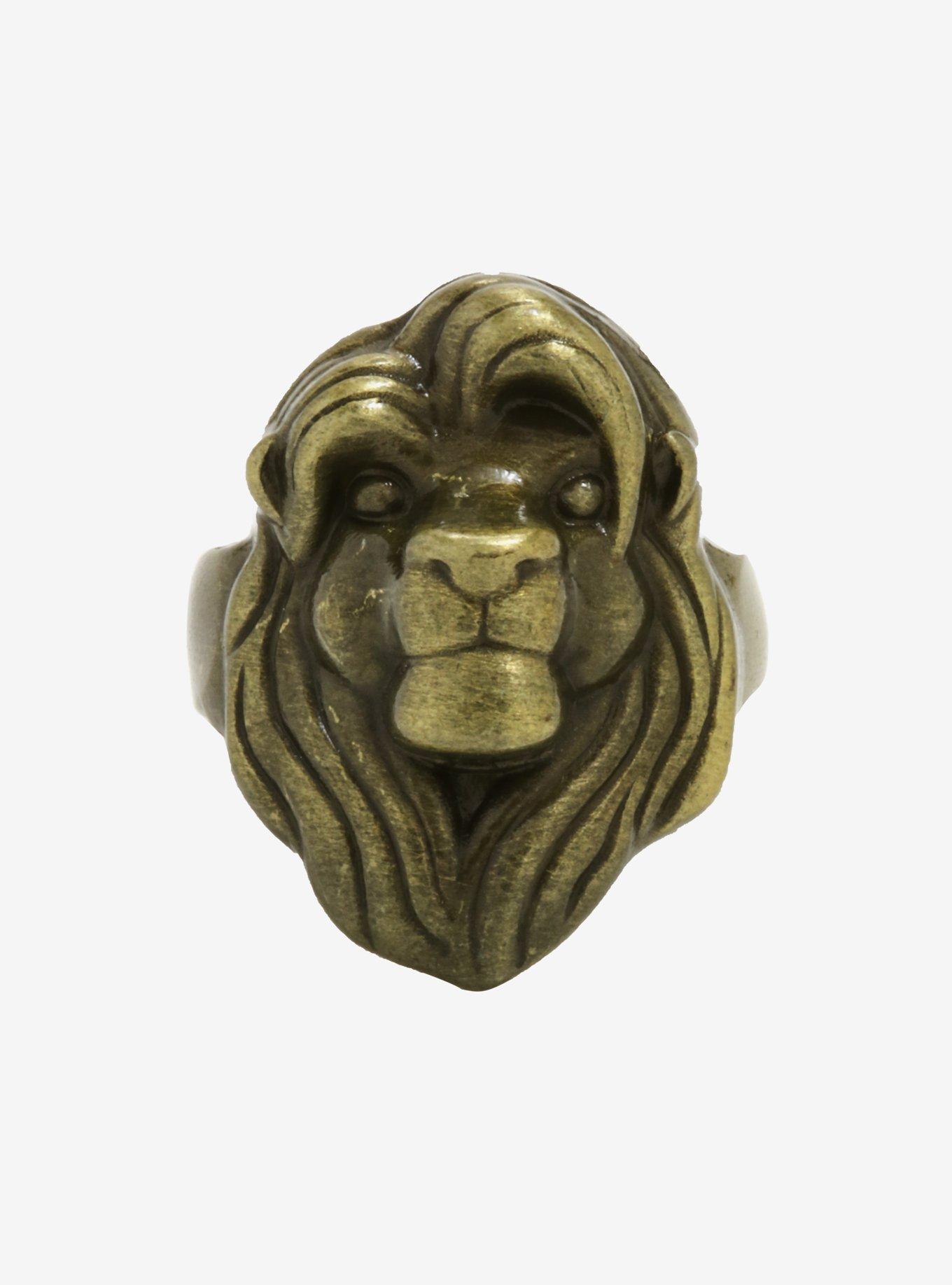 Disney The Lion King Simba Biker Ring, , hi-res