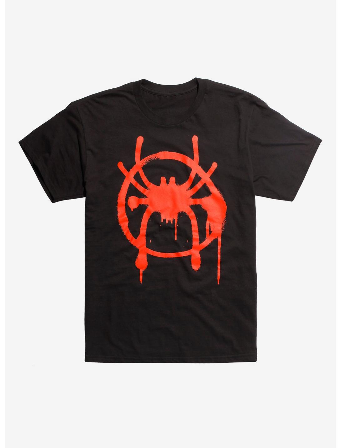 Marvel Spider-Man: Into The Spider-Verse Miles Morales Front & Back Cosplay T-Shirt, RED, hi-res
