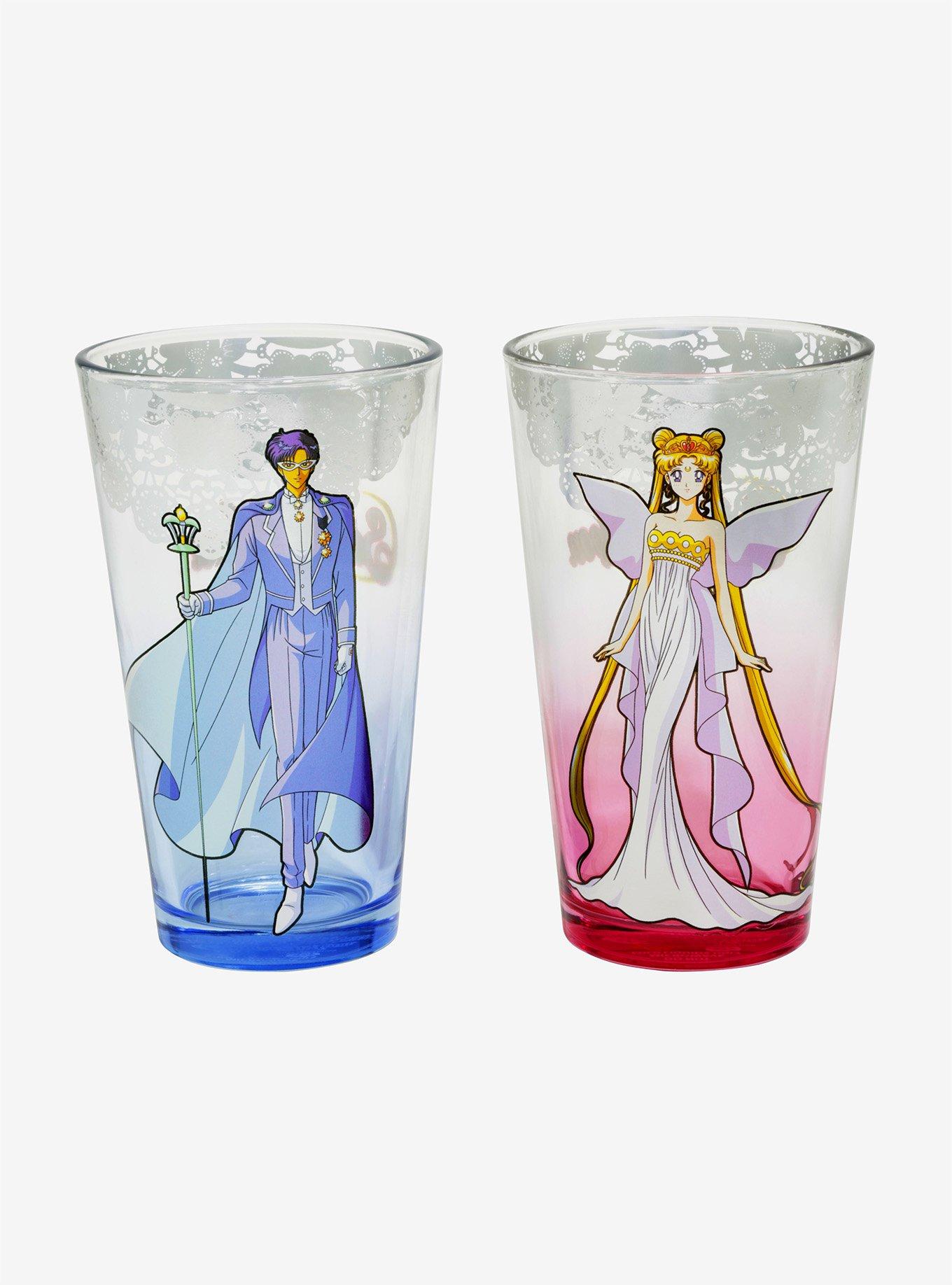 Sailor Moon Pint Glass Set - BoxLunch Exclusive, , hi-res