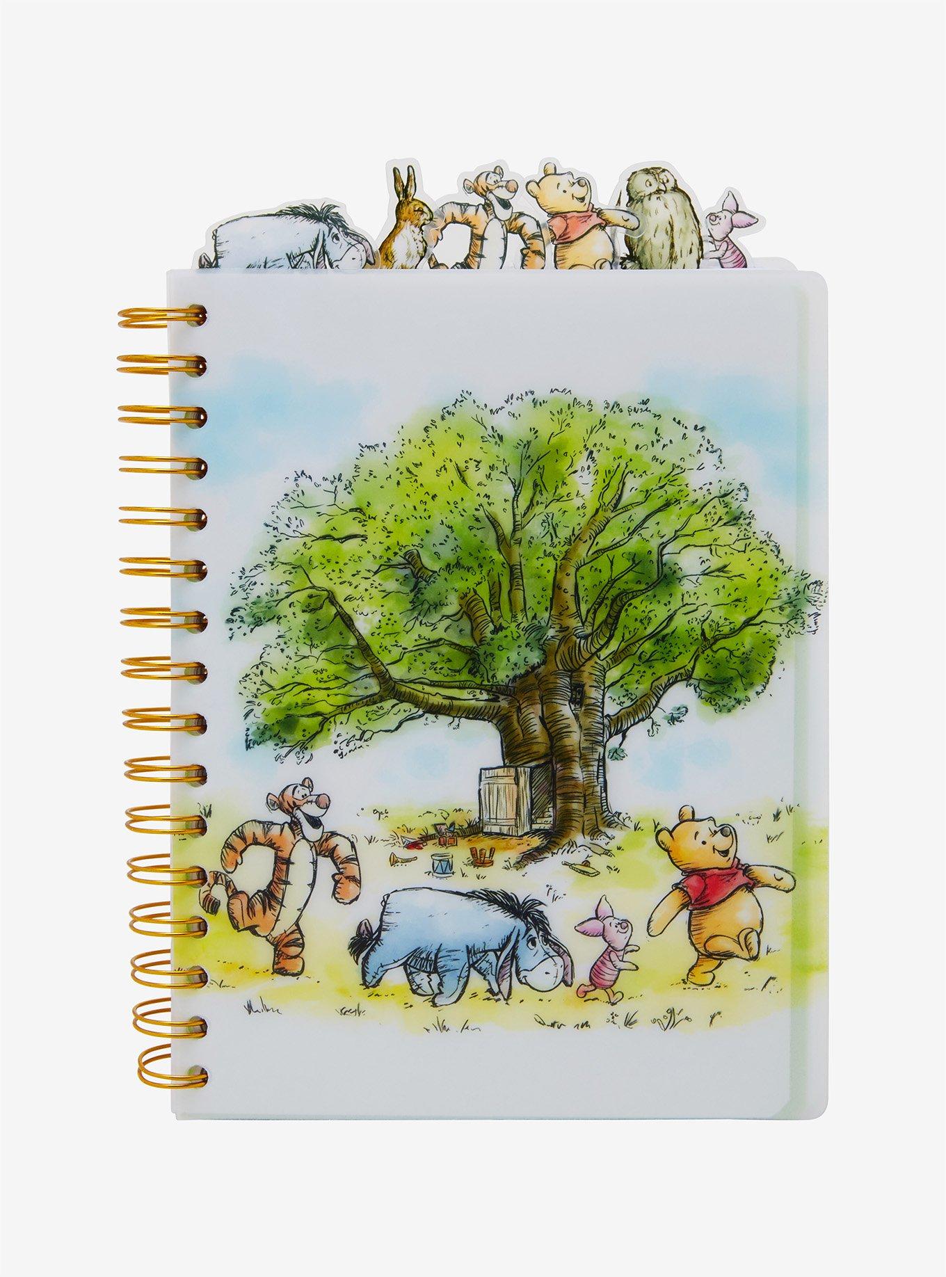 Disney Winnie the Pooh Journal With Tabs - BoxLunch Exclusive