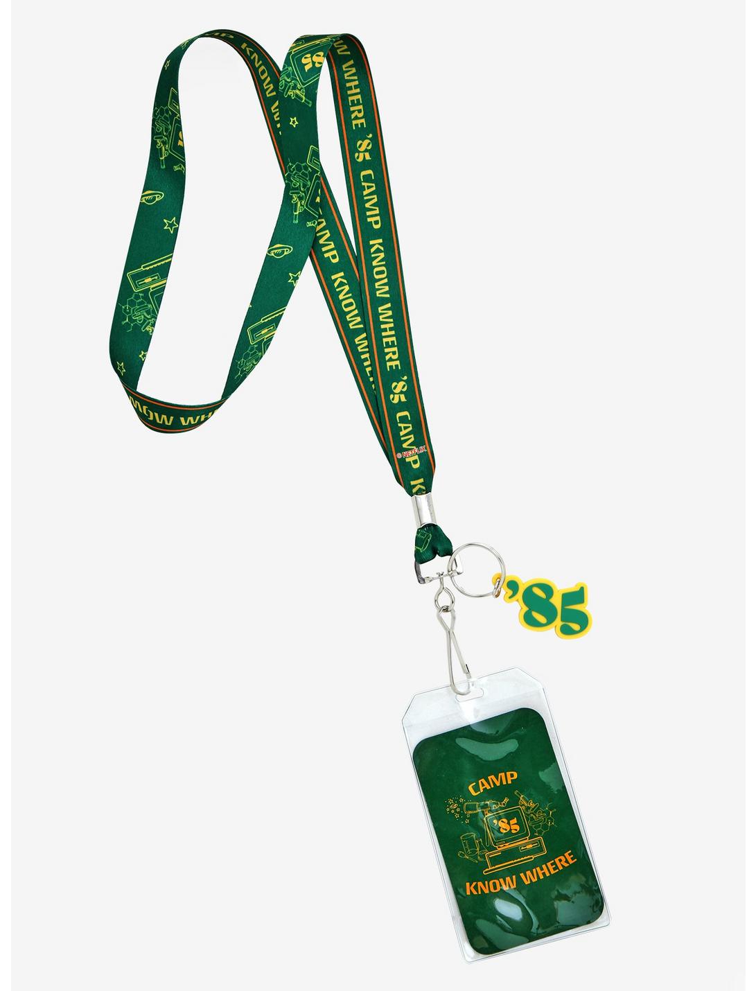 Stranger Things Camp Know Where Lanyard - BoxLunch Exclusive, , hi-res