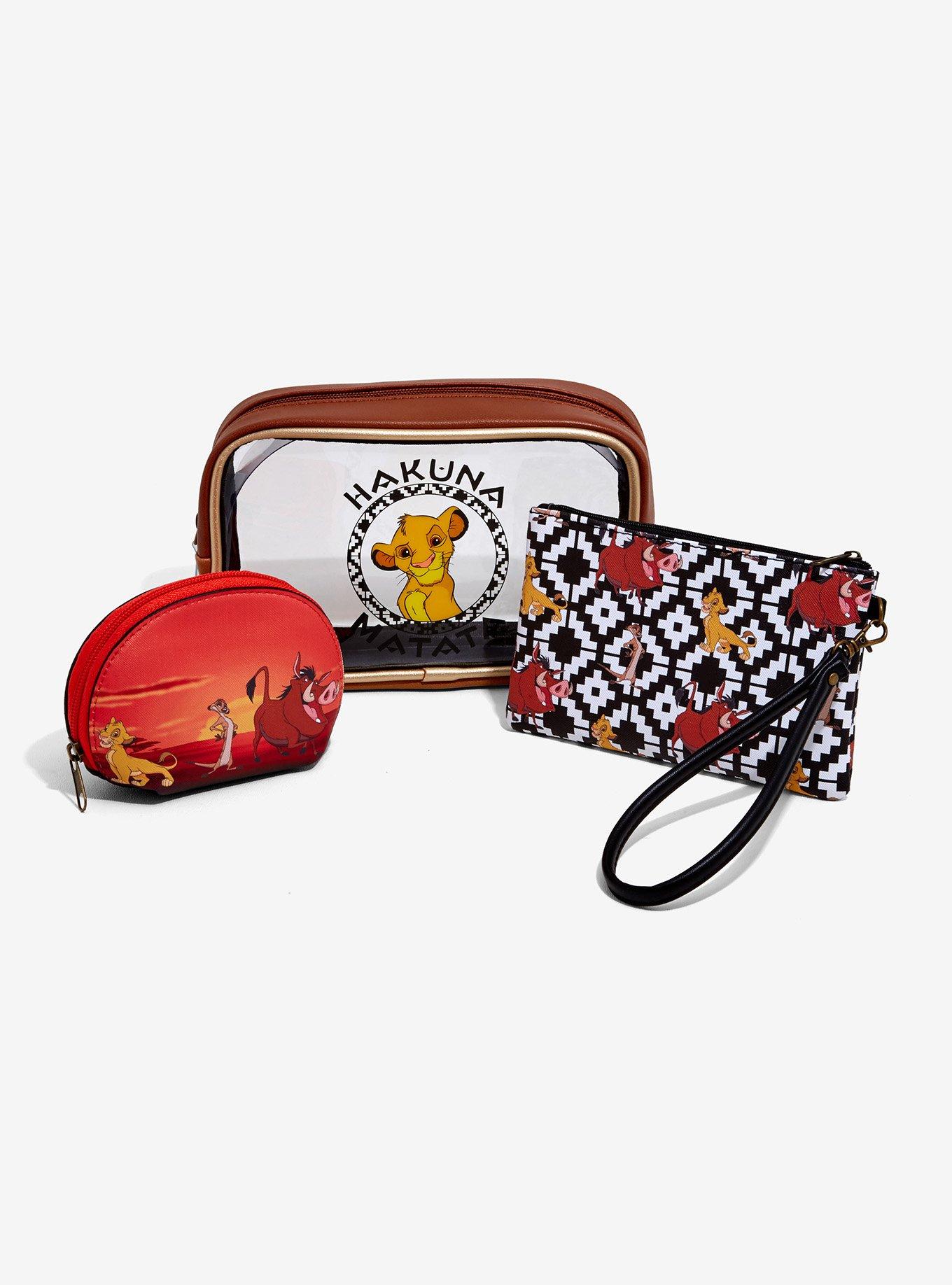 Disney The Lion King Hakuna Matata Makeup Bag Set, , hi-res