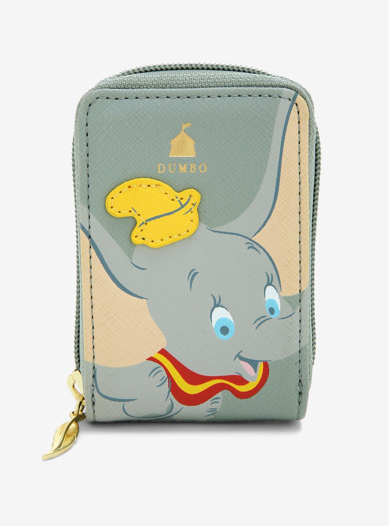 Mouse Cardholder ID Wallet Loungefly Disney Dumbo Flying Elephant & Timothy Q 