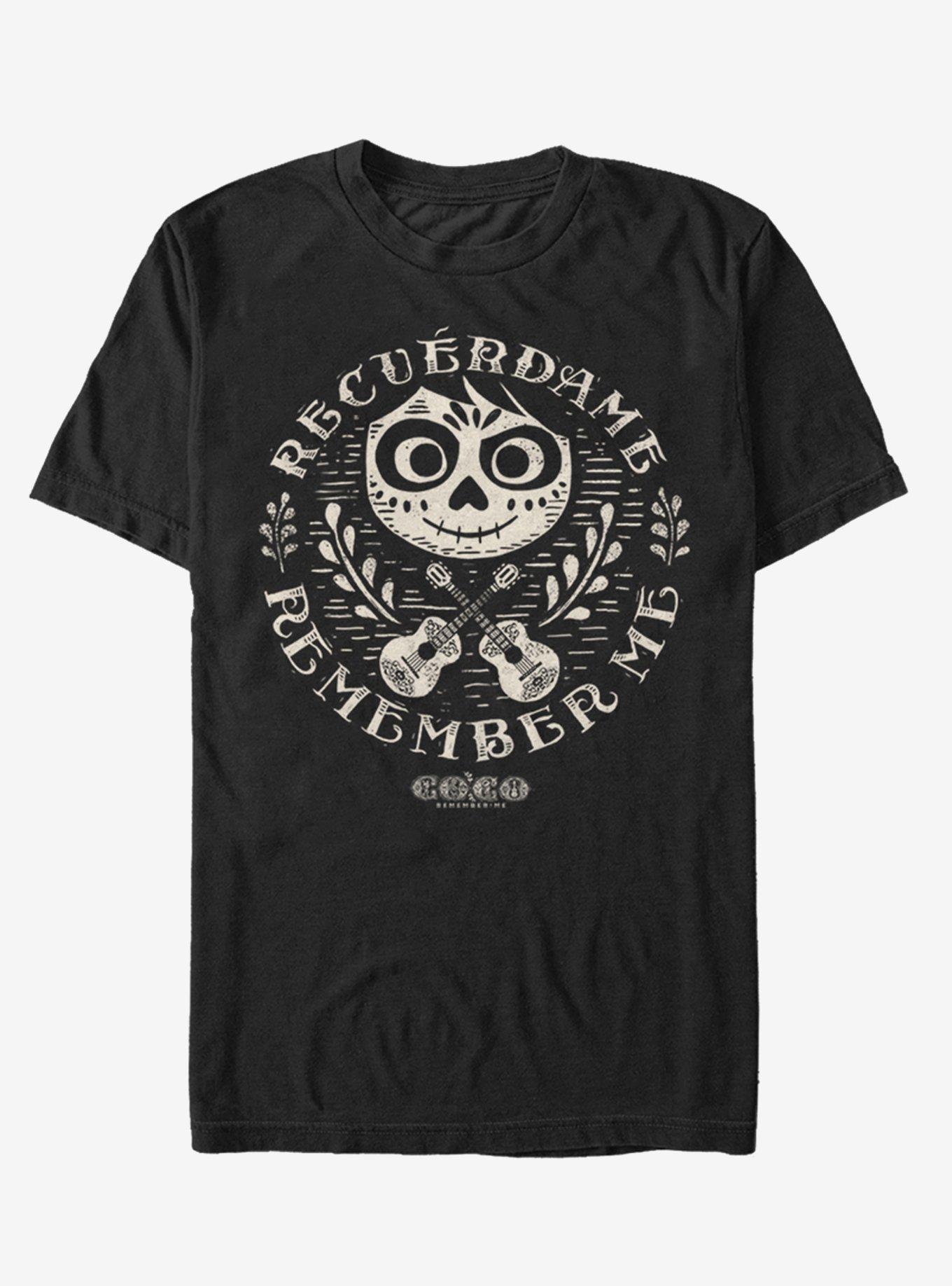 Disney Pixar Coco Circle Remember T-Shirt, , hi-res