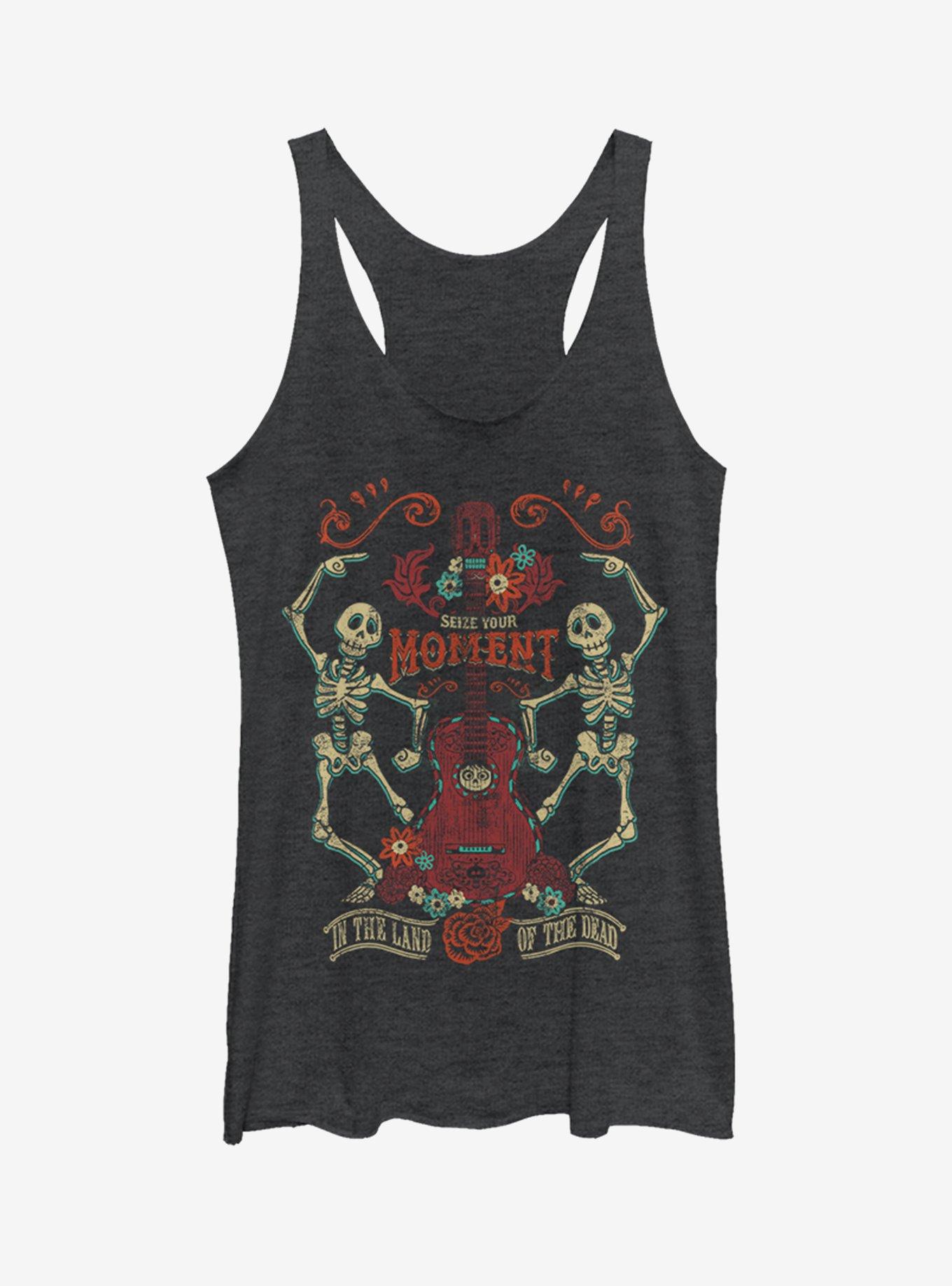 Disney Pixar Coco Viva Womens Tank - BLACK | BoxLunch