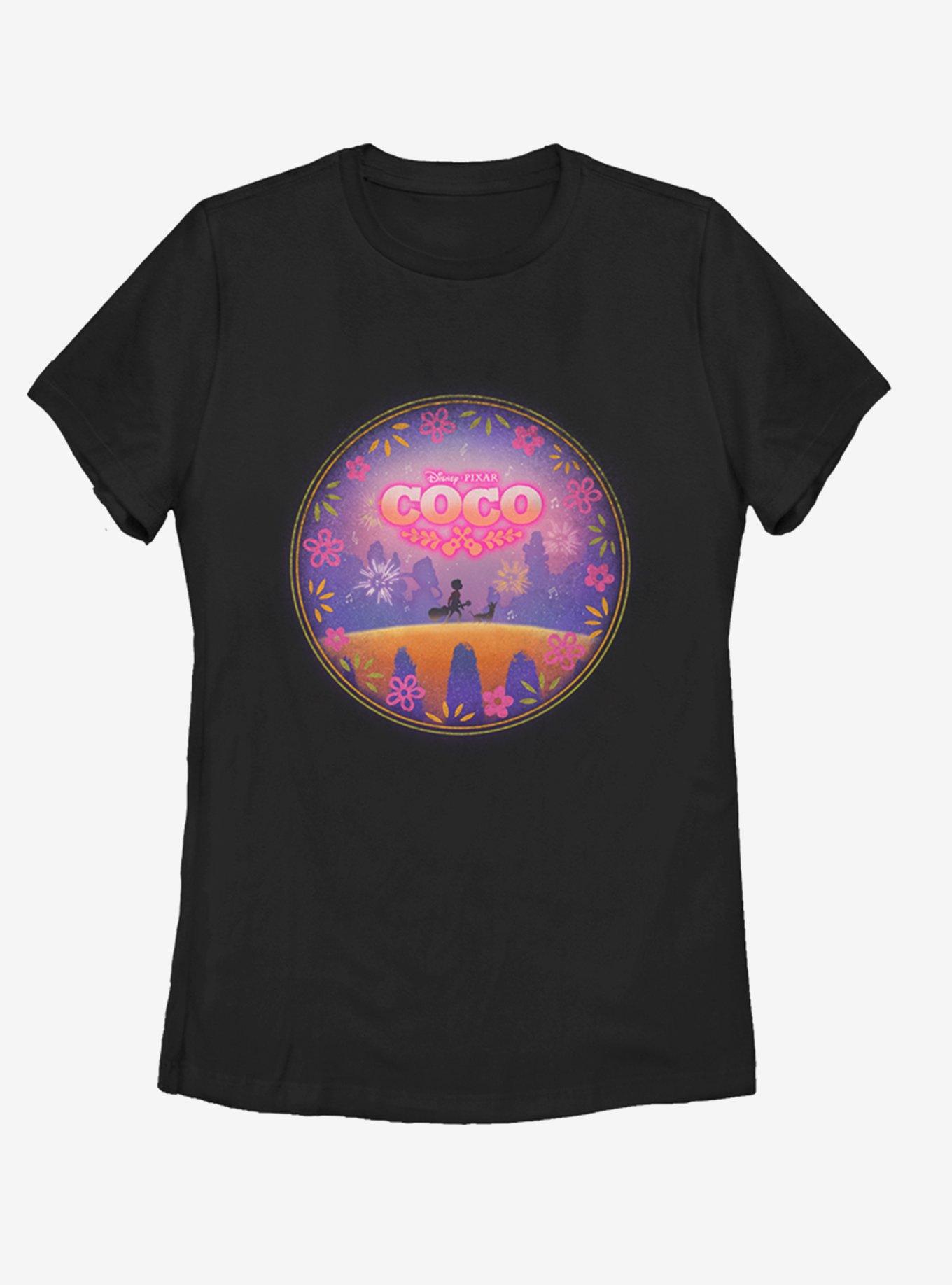 Disney Pixar Coco Bridge Womens T-Shirt, BLACK, hi-res