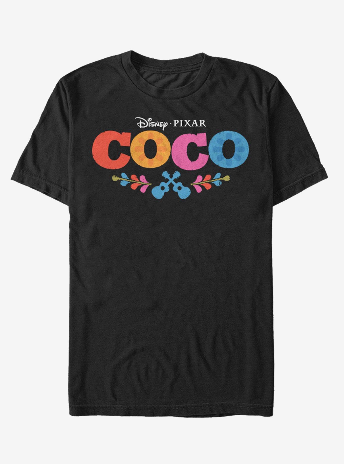 Disney Pixar Coco Logo T-Shirt, BLACK, hi-res