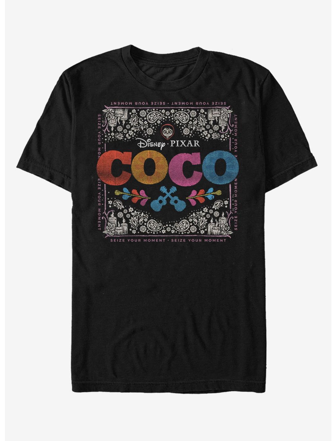 Disney Pixar Coco Xerox Bandana T-Shirt, BLACK, hi-res