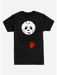 Zombie Panda T-Shirt, BLACK, hi-res