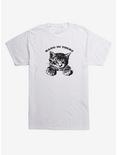 Hang In There Cat T-Shirt, WHITE, hi-res