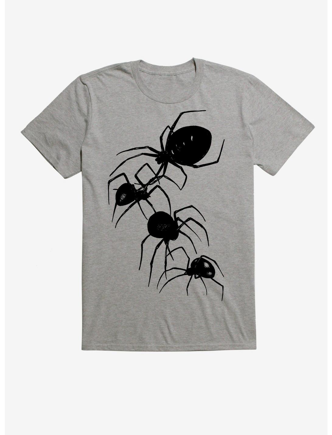 Black Widows T-Shirt, HEATHER GREY, hi-res