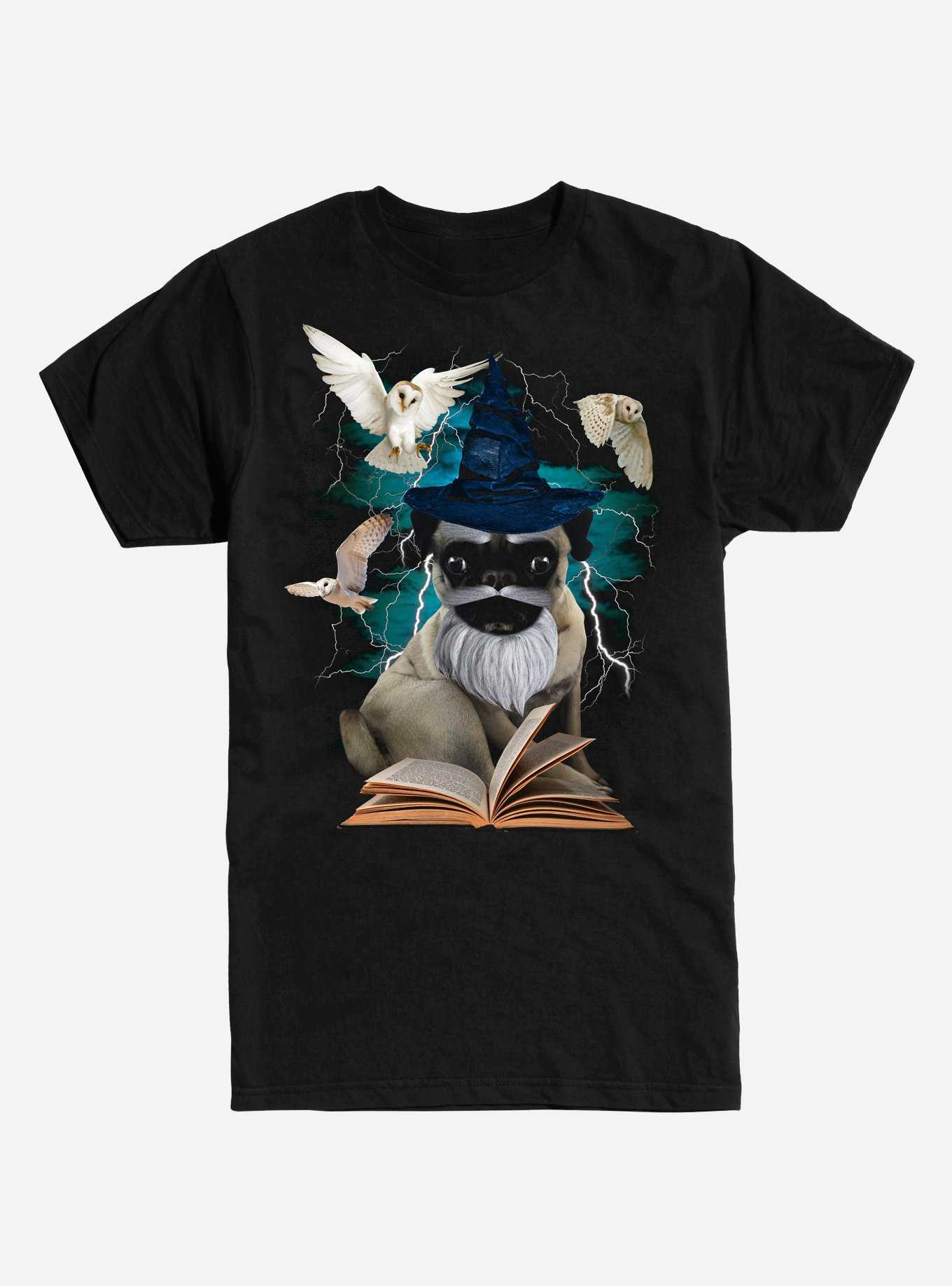Wizard Pug T-Shirt, , hi-res