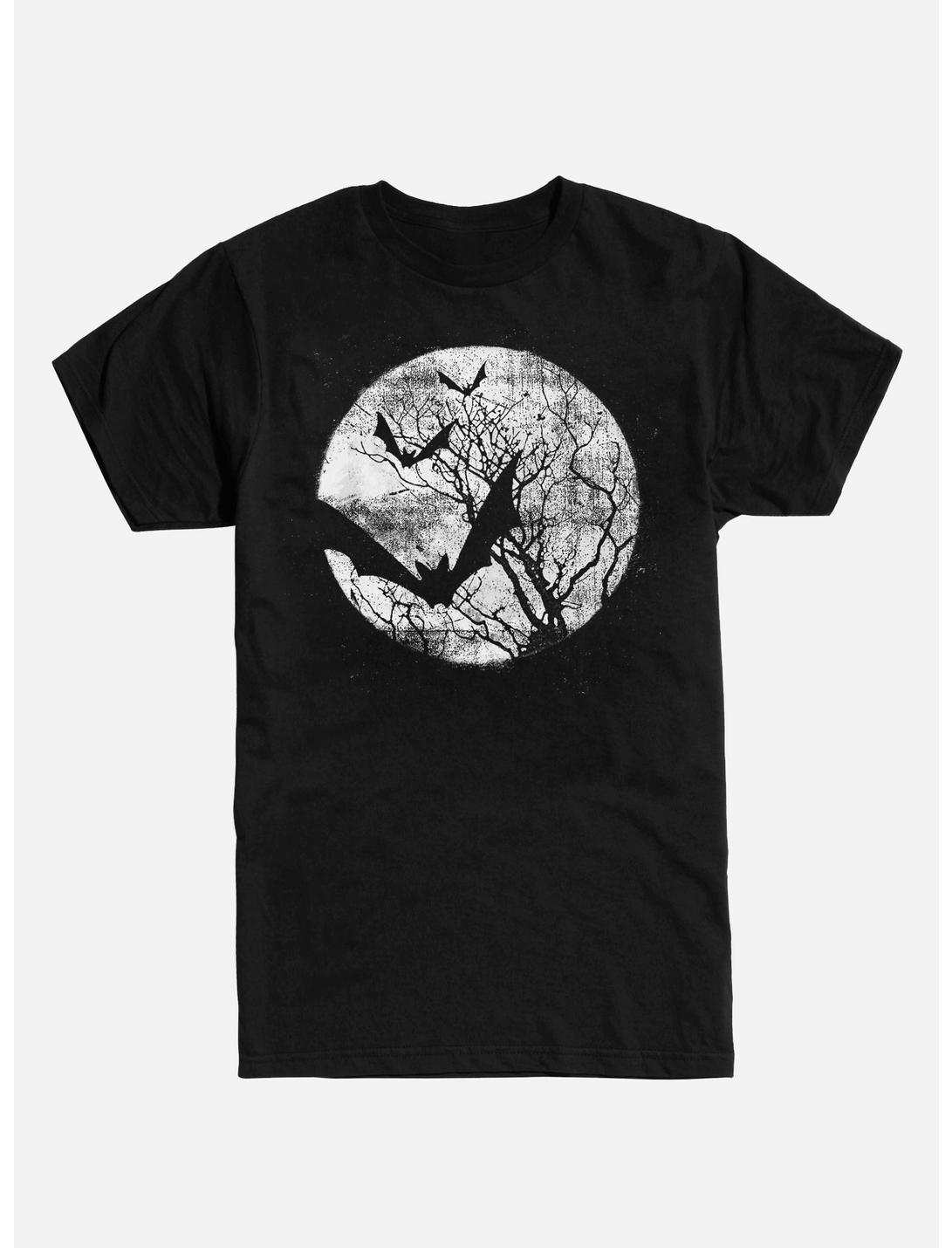 Moon Bats T-Shirt, BLACK, hi-res