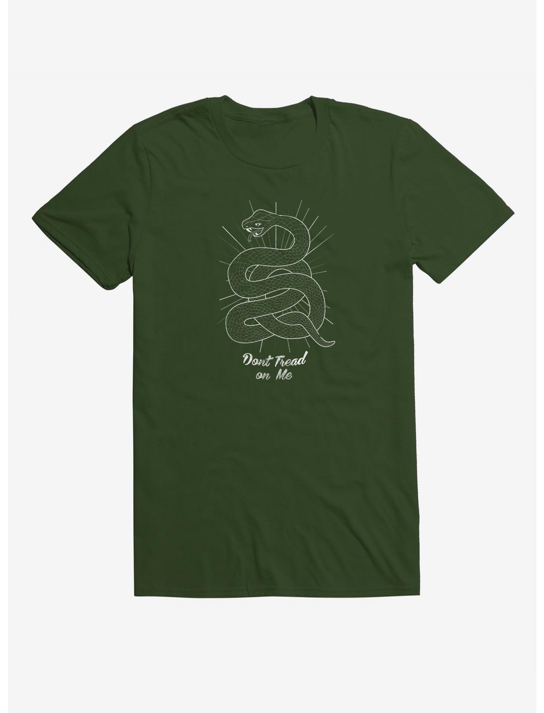 Snake Simple Don't Tread On Me T-Shirt, CITY GREEN, hi-res