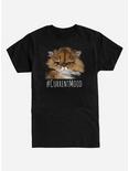 #Currentmood Cat T-Shirt, BLACK, hi-res