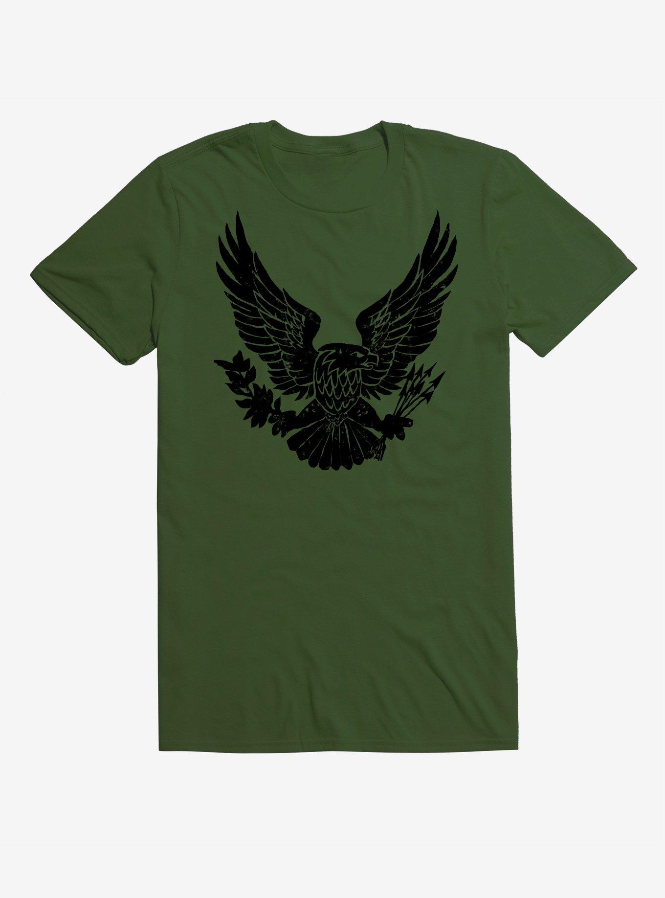 American Eagle T-Shirt, CITY GREEN, hi-res
