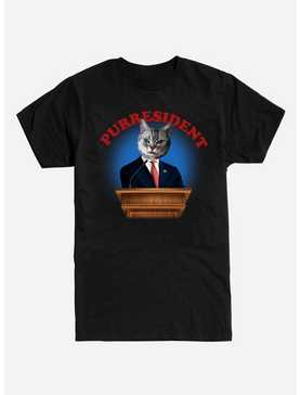 Purresident Cat T-Shirt, , hi-res