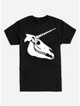 Unicorn Skull T-Shirt, BLACK, hi-res