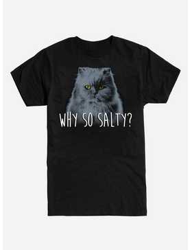 Why So Salty Cat T-Shirt, , hi-res