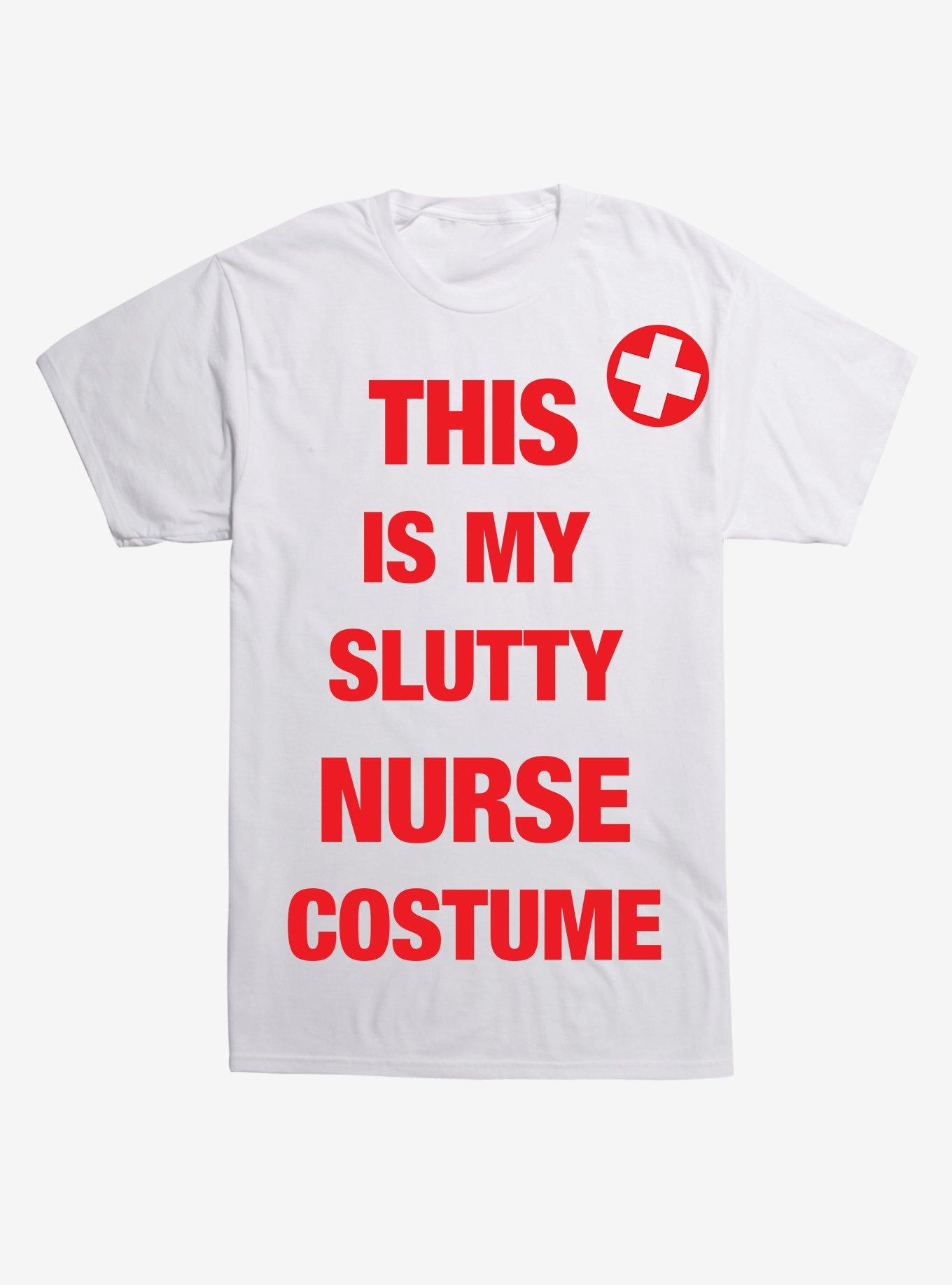 Hot Topic Slutty Nurse Costume T-Shirt