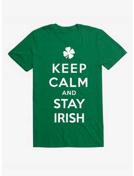 St. Patty's Keep Calm Stay Irish T-Shirt, , hi-res