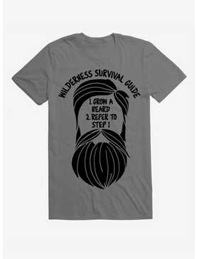 Wilderness Survival Guide Beard T-Shirt, , hi-res