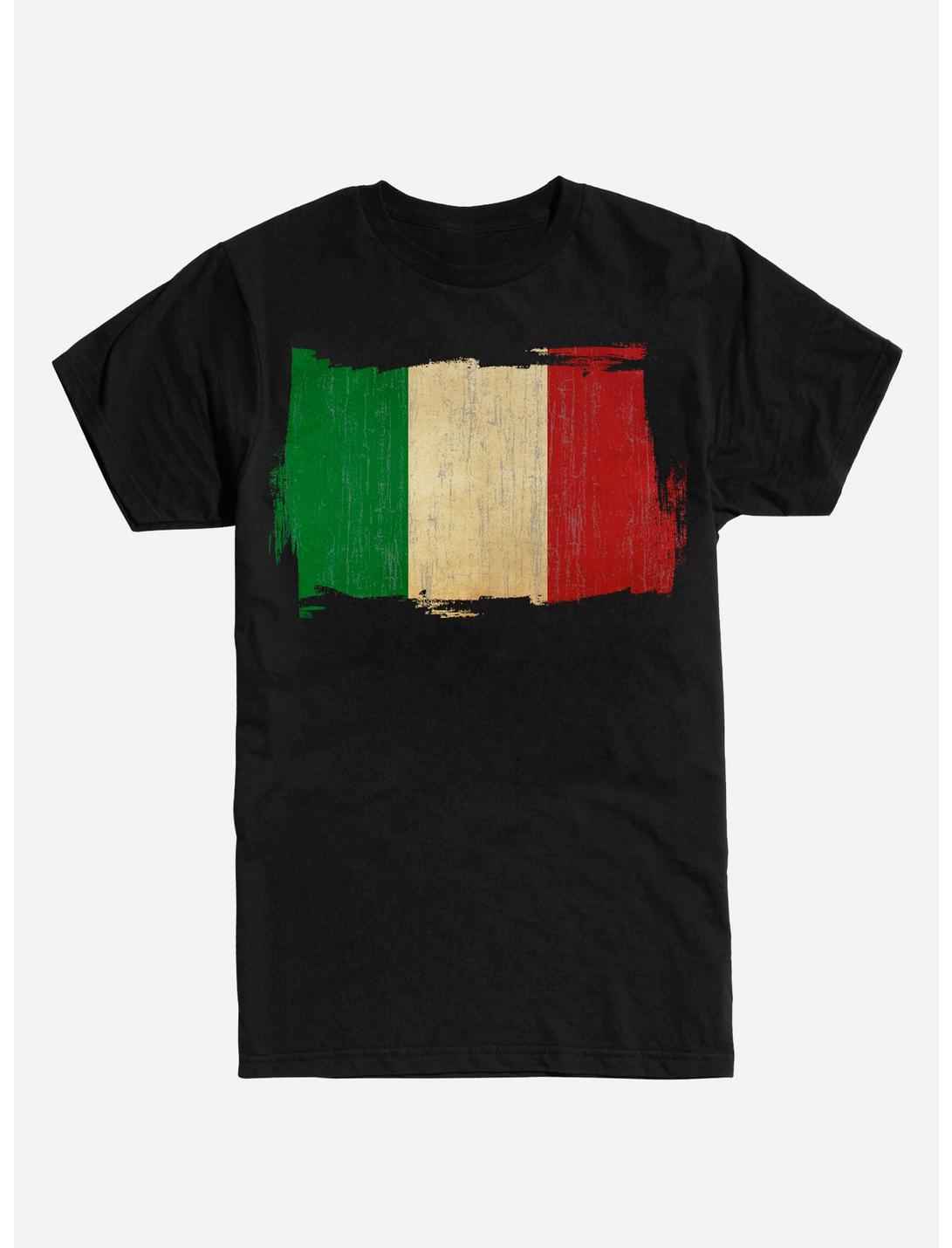 Flag of Italy T-Shirt, BLACK, hi-res