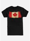 Flag of Canada T-Shirt, BLACK, hi-res