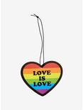 Love Is Love Rainbow Heart Air Freshener, , hi-res