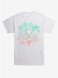 Mermaid Sketch T-Shirt, WHITE, hi-res