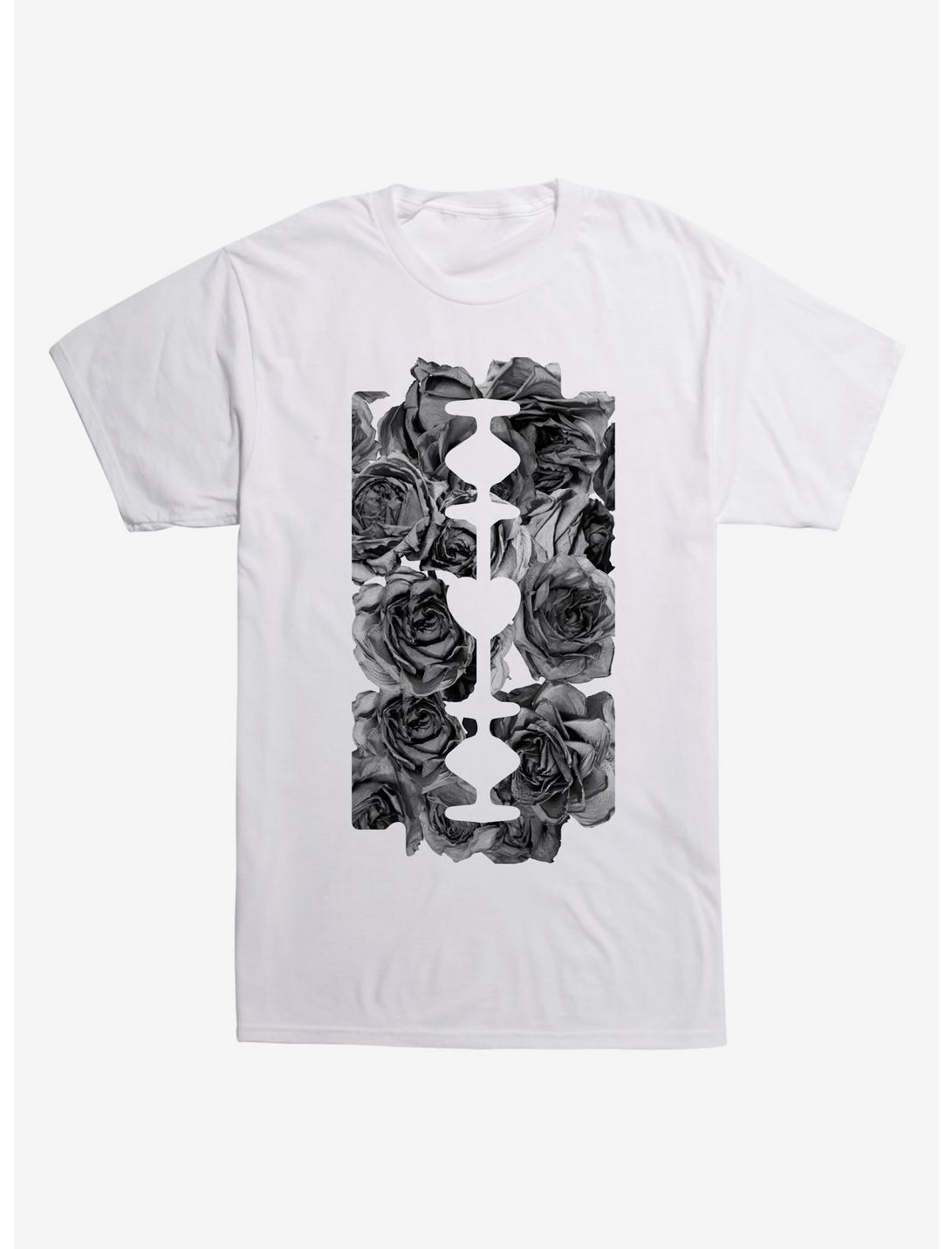 Blackheart Roses T-Shirt, WHITE, hi-res