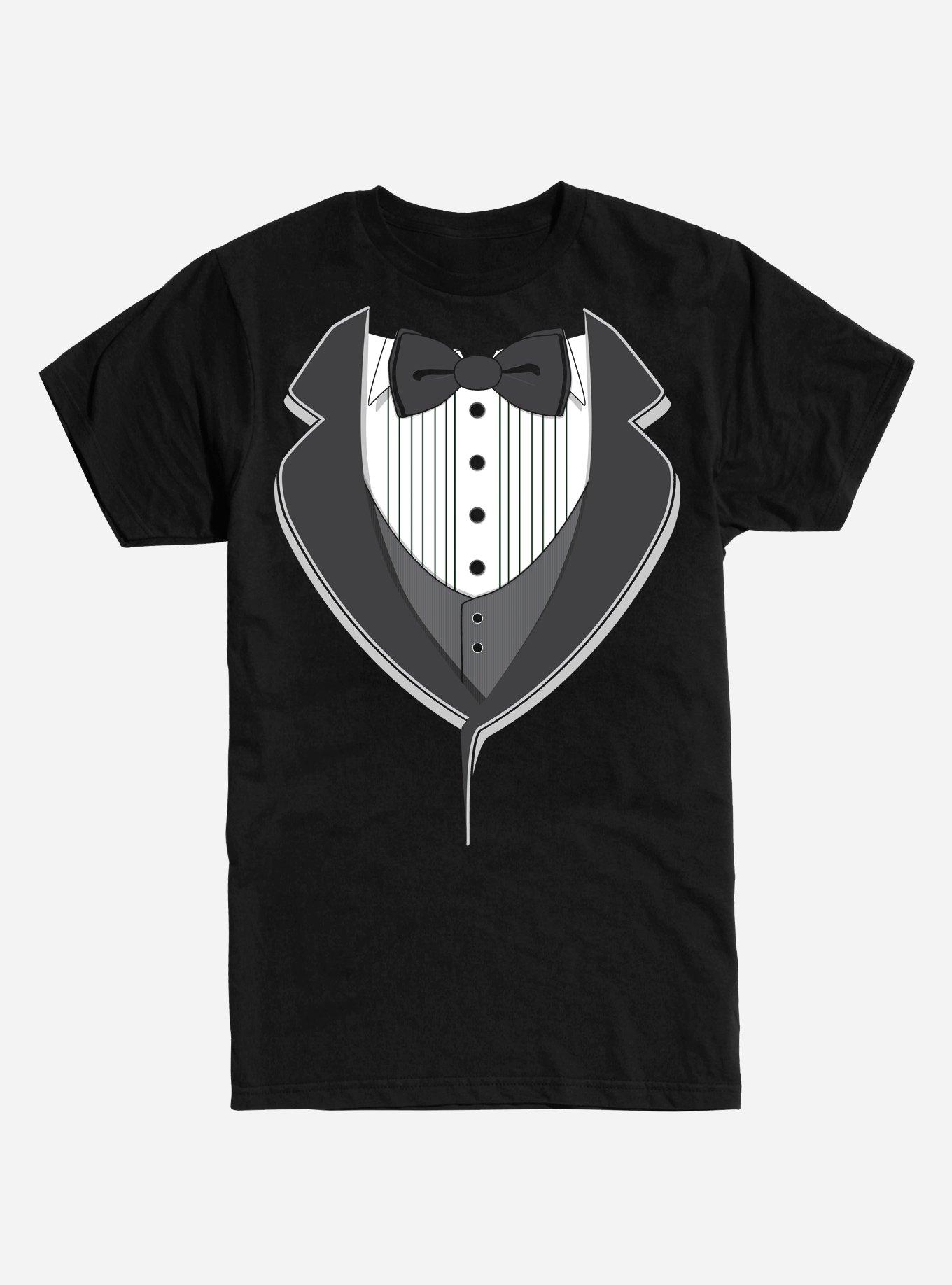 Tuxedo t shop shirt for sale