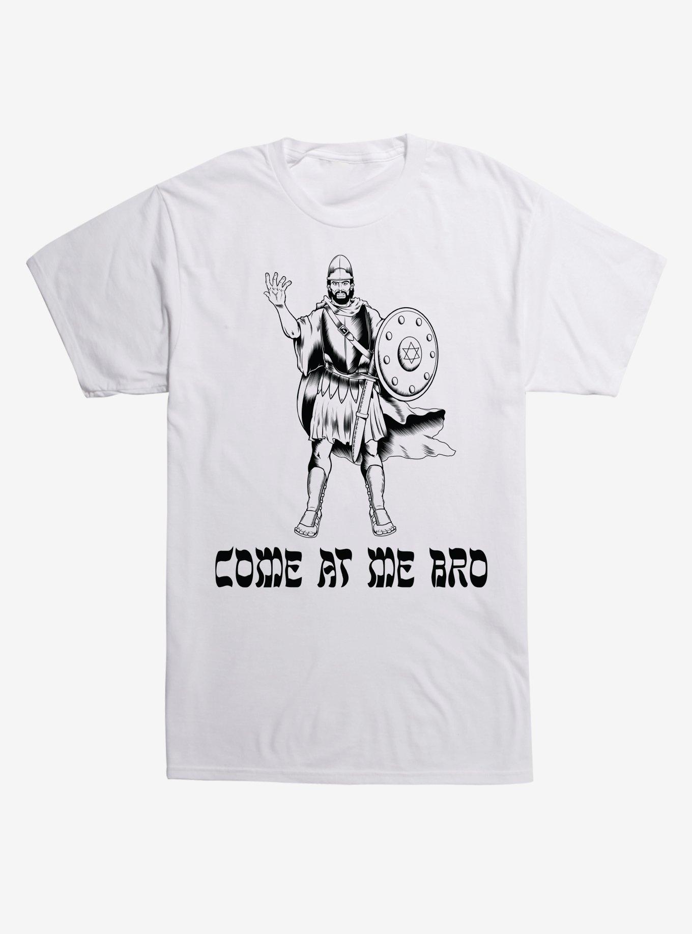 Come At Me Bro Maccabee T-Shirt, WHITE, hi-res