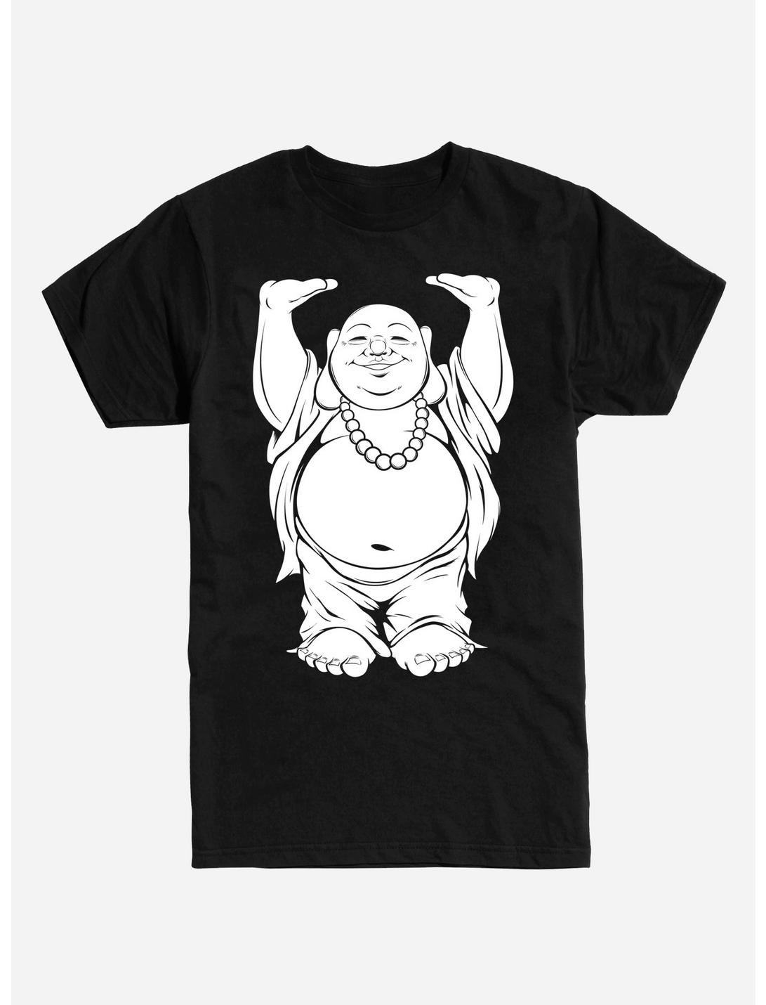 Yolo Buddha T-Shirt, BLACK, hi-res