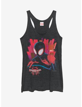 Plus Size Marvel Spider-Man: Into the Spider-Verse Black Spider Womens Tank Top, , hi-res