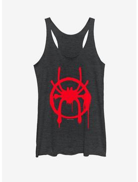 Plus Size Marvel Spider-Man: Into the Spider-Verse Miles Symbol Womens Tank Top, , hi-res