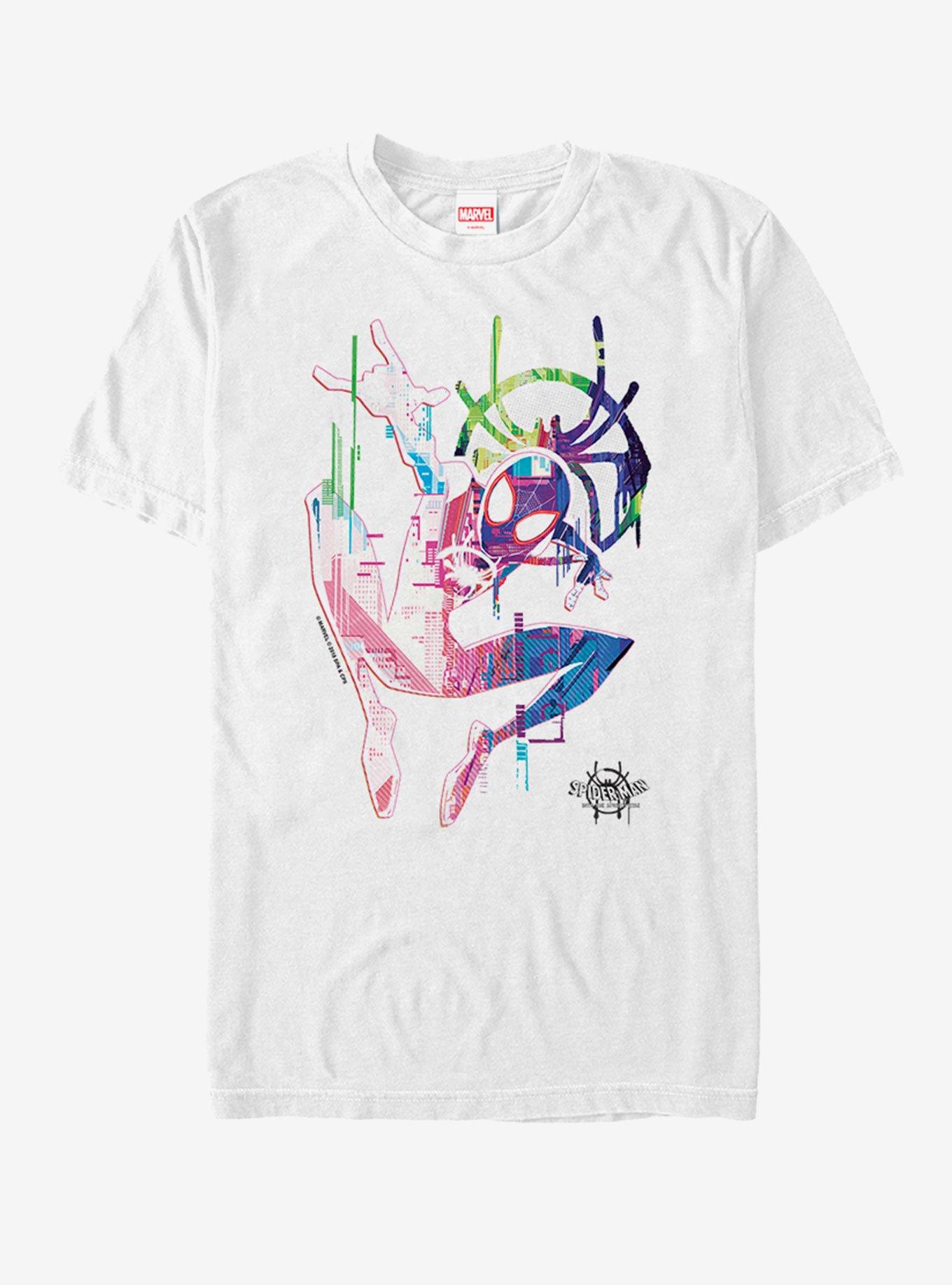 Marvel Spider-Man: Into the Spider-Verse Water Spidey T-Shirt, WHITE, hi-res