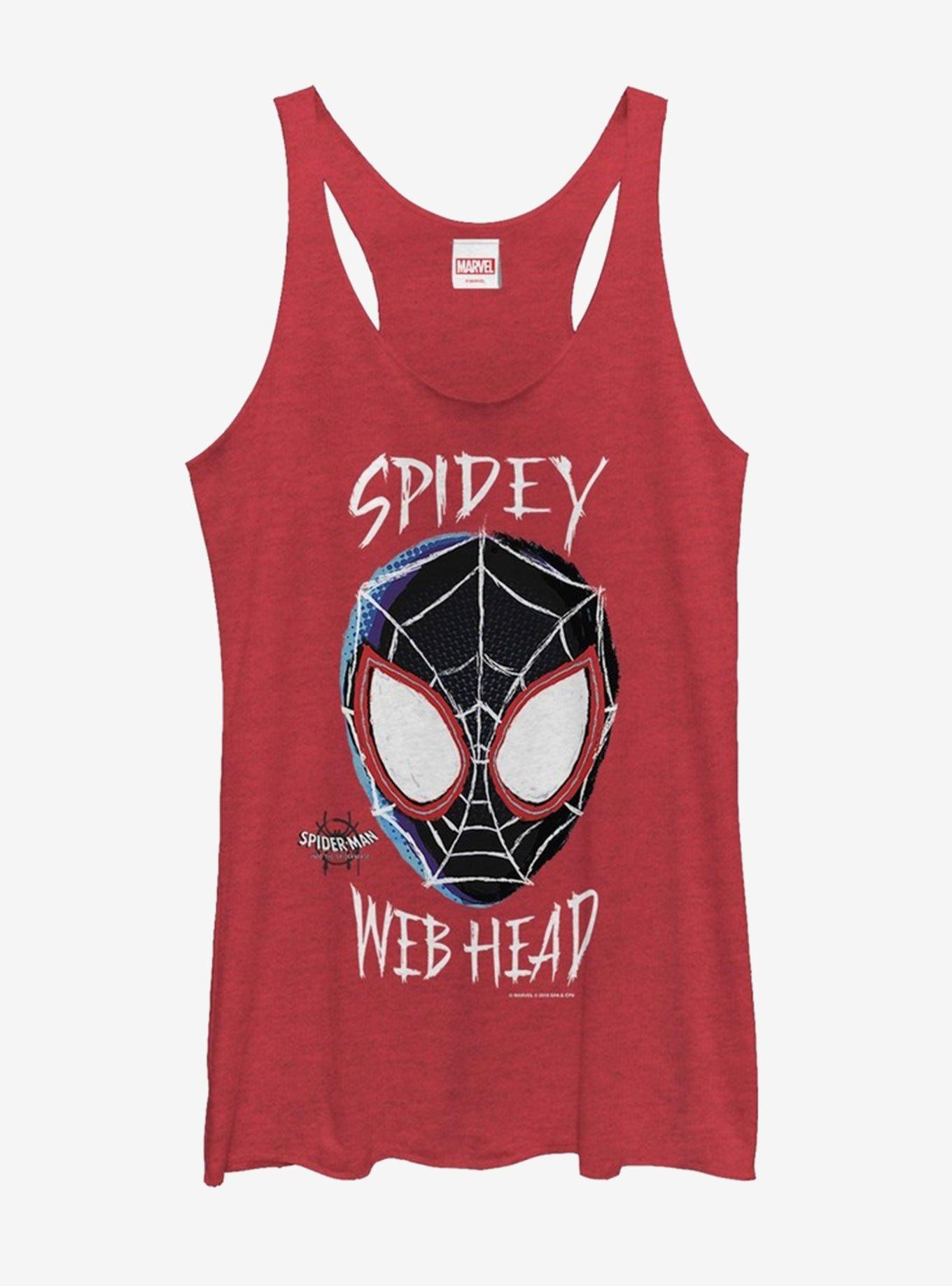 Marvel Spider-Man: Into the Spider-Verse Web Head Womens Tank Top, , hi-res